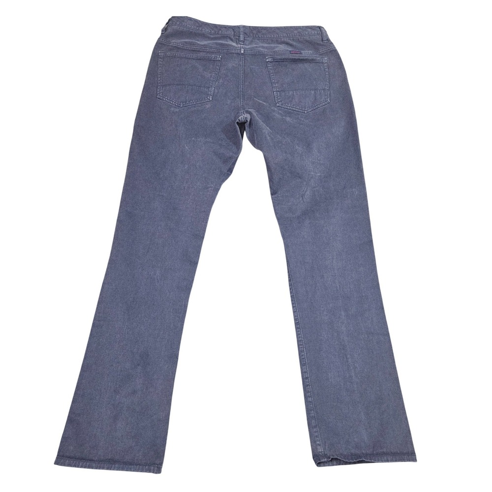 UNTUCKit Straight Fit Pants Mens 36x34 Blue Solid Casual Stretch Cotton Workwear